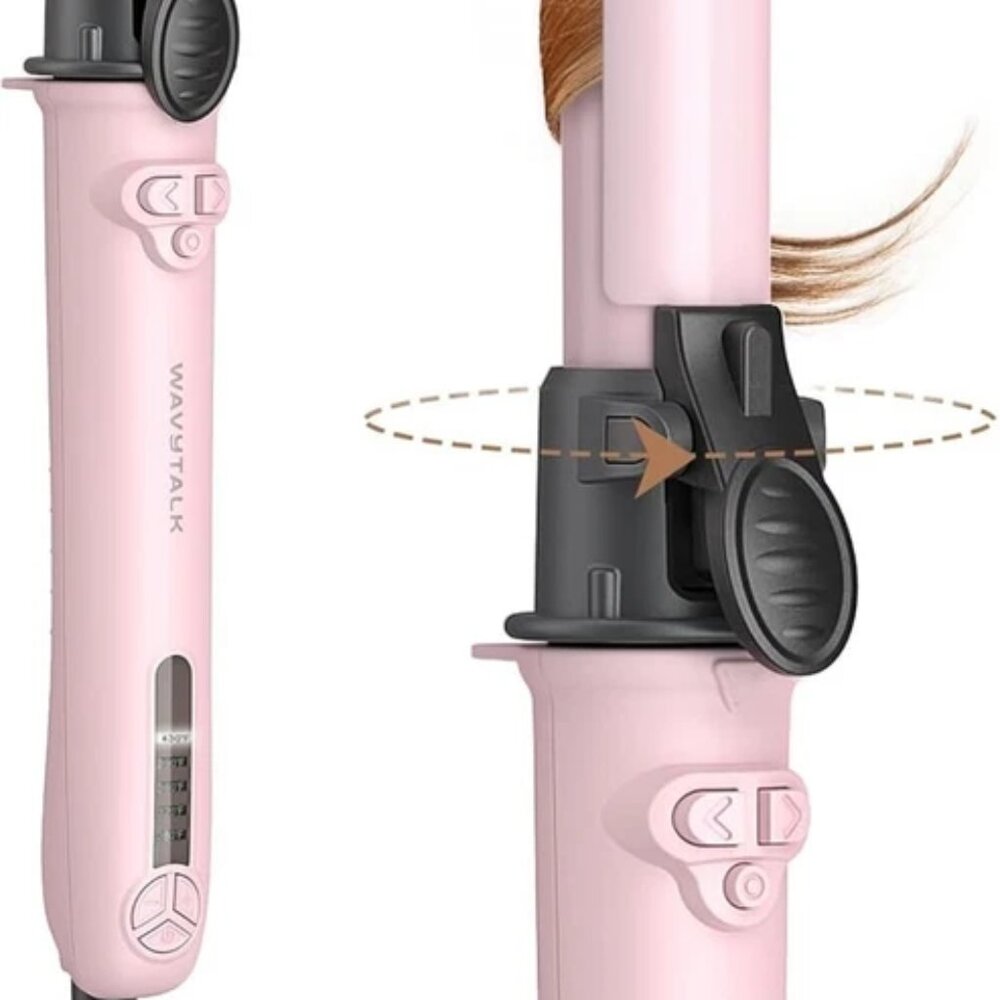 Wavytalk Curl Cycle Rotating Automatic Curling Iron – 1"
